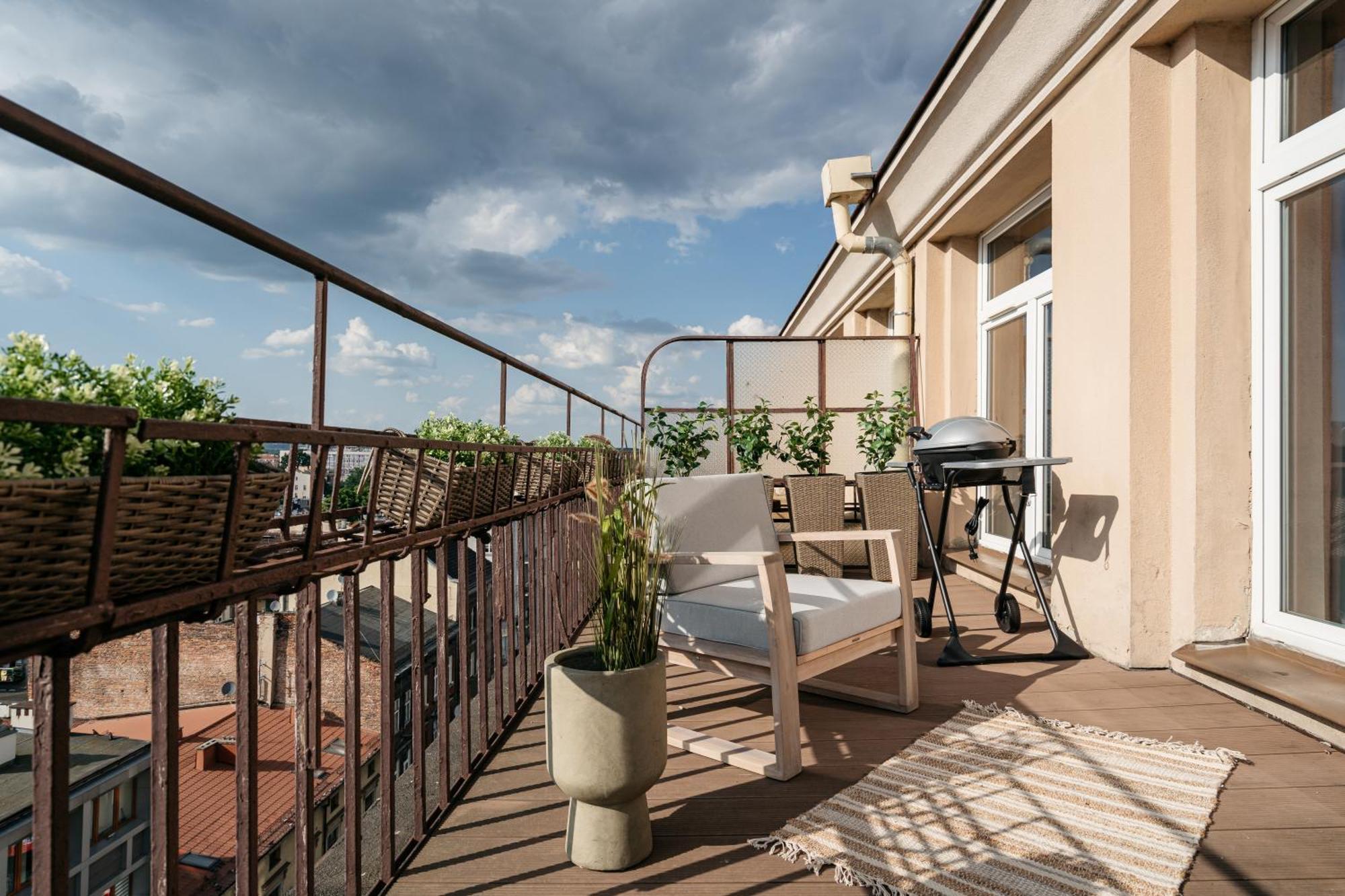 Penthouse Panorama - Loftaffair Apartment Красков Екстериор снимка